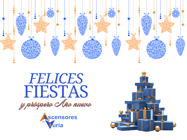 Ascensores Turia os desea feliz navidad